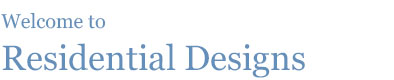 Welcome to Residential Designs